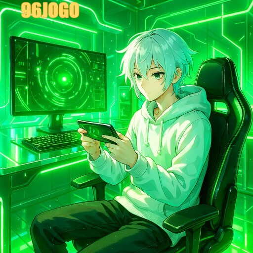 Visual do app 96JOGO em dispositivos móveis com foco em segurança e praticidade