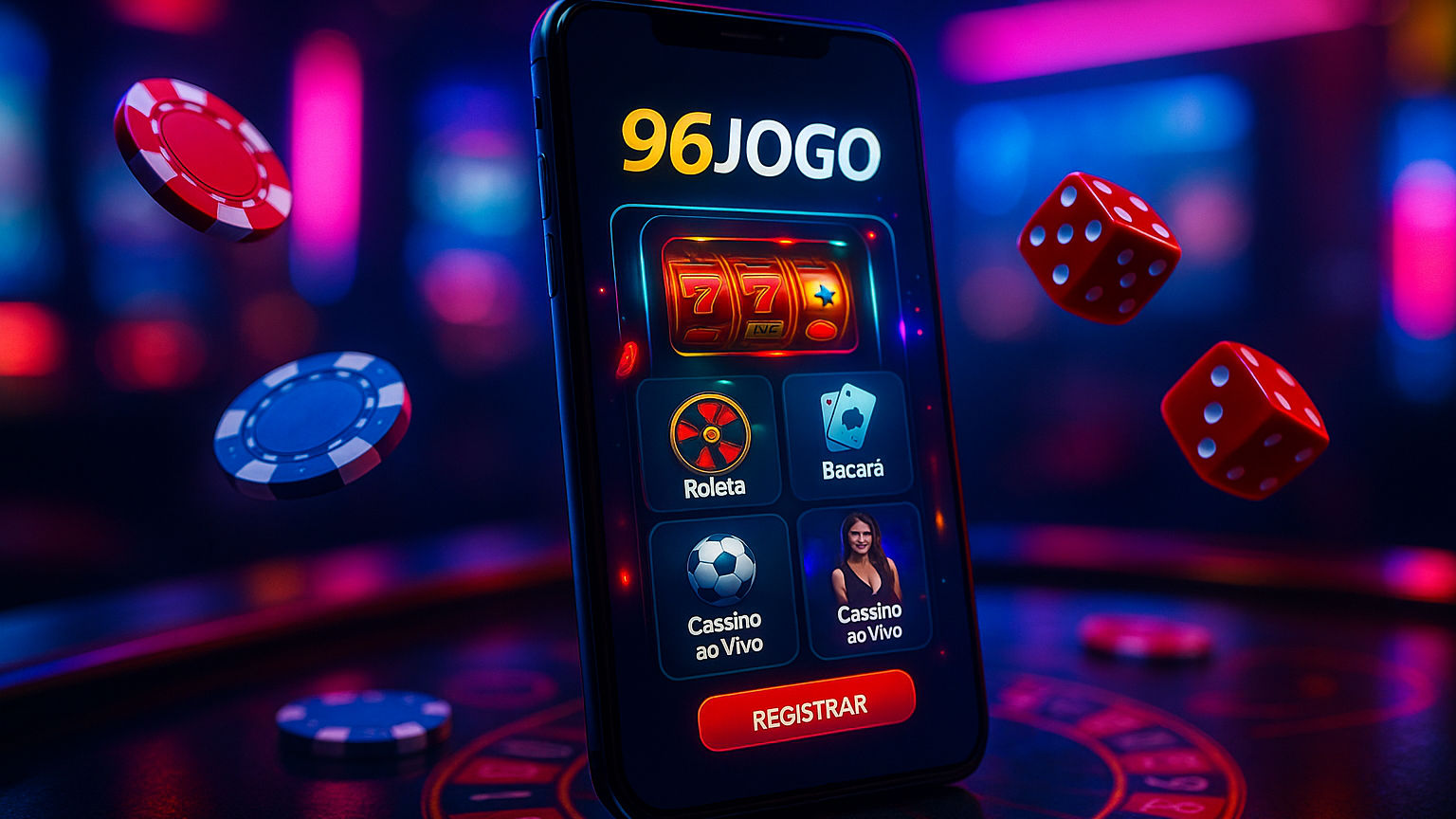 Baixar o 96JOGO Cassino App