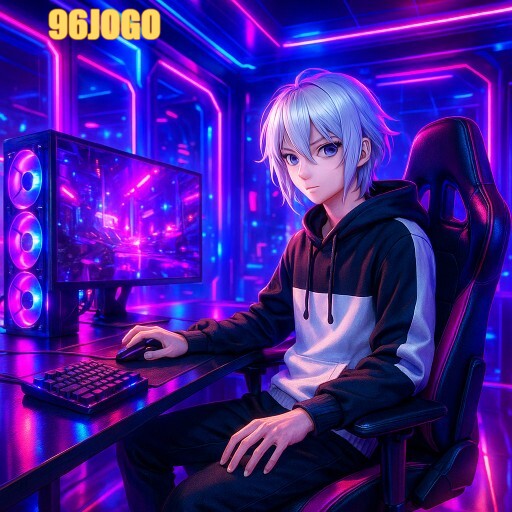 Imagem promocional da 96JOGO mostrando a plataforma e suas vantagens