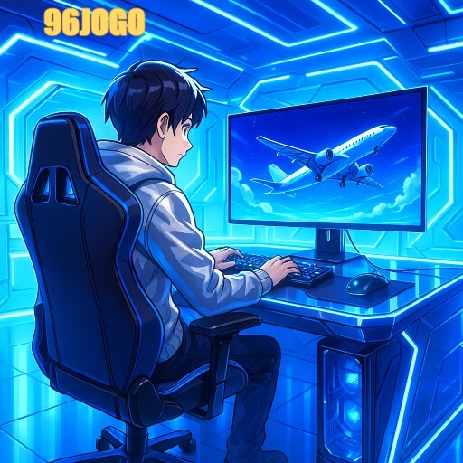 Imagem promocional da 96JOGO mostrando a plataforma e suas vantagens