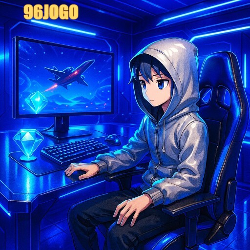 Imagem promocional da 96JOGO mostrando a plataforma e suas vantagens