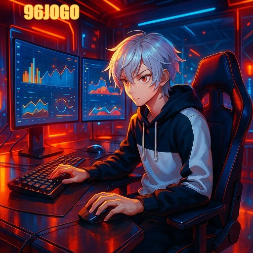 Imagem promocional da 96JOGO mostrando a plataforma e suas vantagens