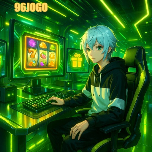 Imagem promocional da 96JOGO mostrando a plataforma e suas vantagens