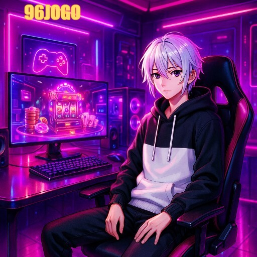 Imagem promocional da 96JOGO mostrando a plataforma e suas vantagens