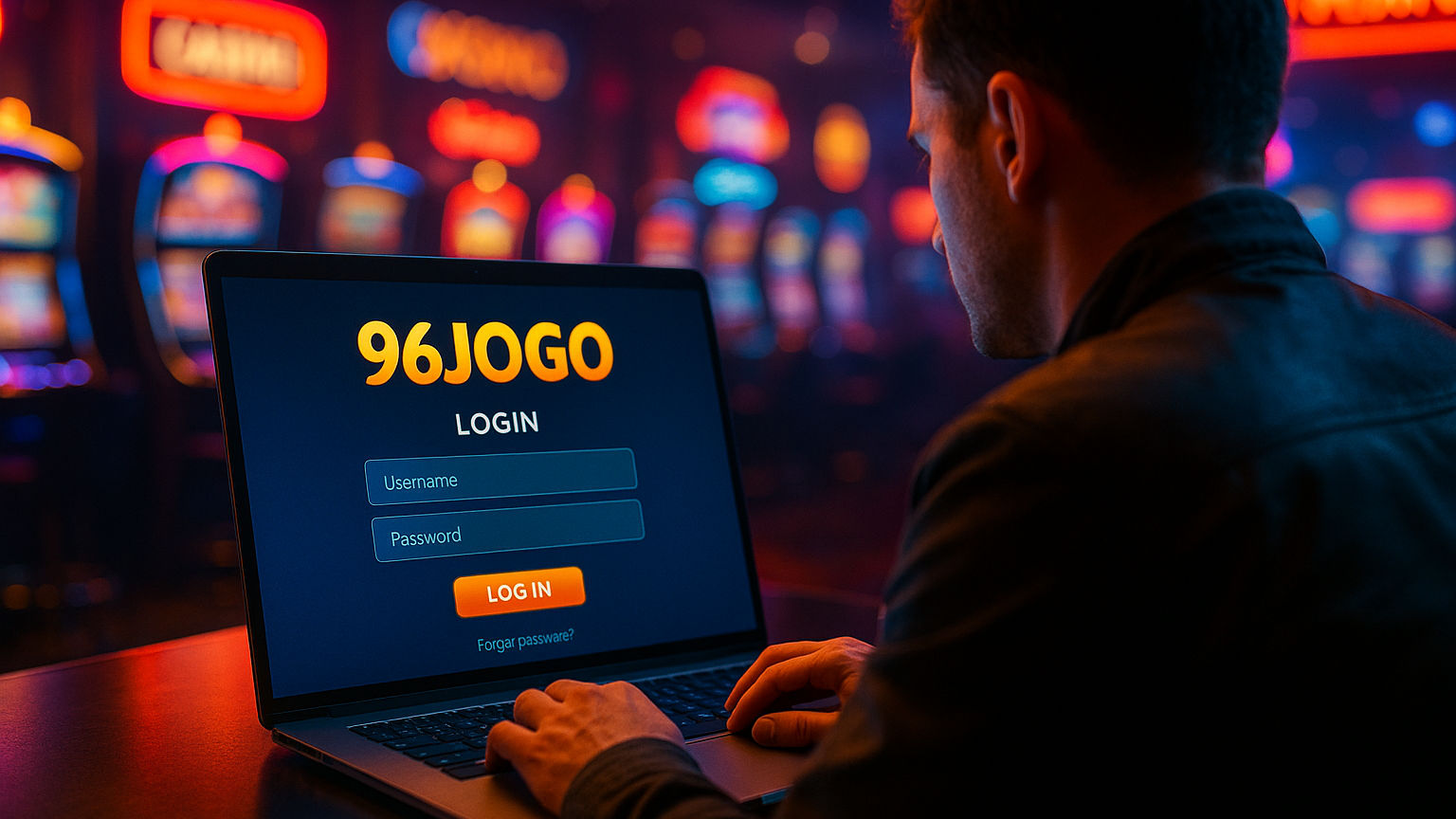 Criar uma nova Conta no plataforma 96JOGO