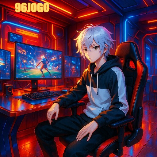 Imagem promocional da 96JOGO mostrando a plataforma e suas vantagens