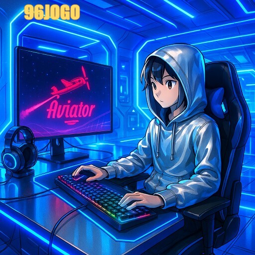 Imagem promocional da 96JOGO mostrando a plataforma e suas vantagens